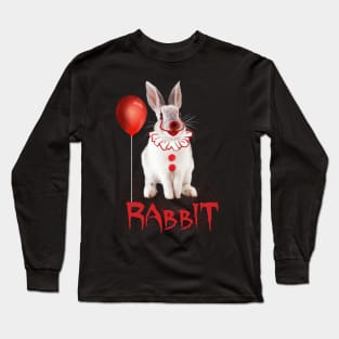 Rabbit Horror Halloween Long Sleeve T-Shirt